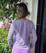 BLUSA BASIL - LILAS