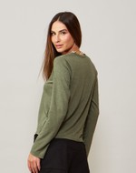 BLUSA BASIL - VERDE