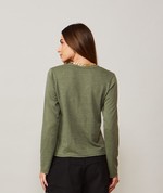 BLUSA BASIL - VERDE