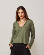 BLUSA BASIL - VERDE