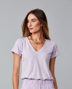 BLUSA ELBA MC - LILAS