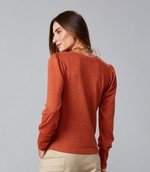 BLUSA RAVENNA ML - FERRUGEM