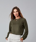 BLUSA IMOLA - VERDE MILITAR