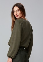 BLUSA IMOLA - VERDE MILITAR