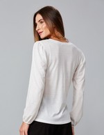 BLUSA DERBY ML - OFF