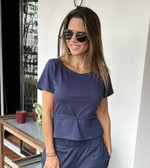 BLUSA DAYTONA - AZUL MARINHO