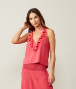 BLUSA BABADOS - CORAL