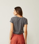 BLUSA ELBA MC - CINZA