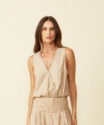 BLUSA VERONA - AREIA