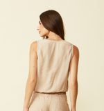 BLUSA VERONA - AREIA