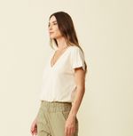 BLUSA ELBA MC - MARFIM