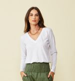 BLUSA ELBA ML - BRANCO
