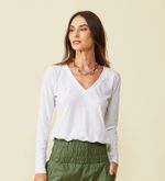 BLUSA ELBA ML - BRANCO