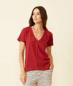 BLUSA GREELEY MC - CARMIM