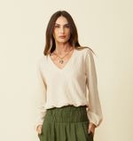 BLUSA AUSTIN ML - PALHA
