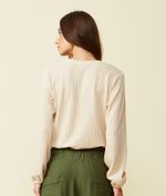 BLUSA AUSTIN ML - PALHA