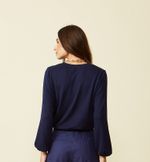 BLUSA AUSTIN ML - AZUL MARINHO