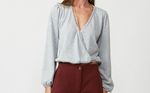 BLUSA NOVIS ML - CINZA