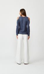 BLUSA LYON - AZUL MARINHO MESCLA