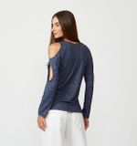 BLUSA LYON - AZUL MARINHO MESCLA