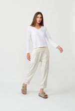 BLUSA CROPPED ML - BRANCO