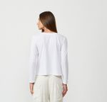 BLUSA CROPPED ML - BRANCO