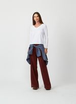 BLUSA CROPPED ML - BRANCO