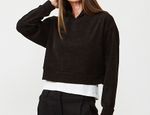 BLUSA CREMA - PRETO