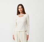 BLUSA NAVARRA - AREIA