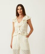 BLUSA TRAMA BOTOES-OFF