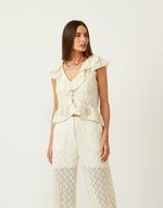 BLUSA TRAMA BOTOES-OFF