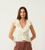 BLUSA TRAMA BOTOES-OFF