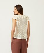 BLUSA TRAMA BOTOES-OFF