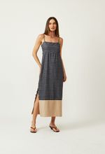 VESTIDO PUGLIA-AZUL MARINHO LISTRA