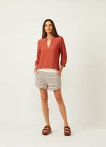 SHORTS POLONIA-CRU-FERRUGEM