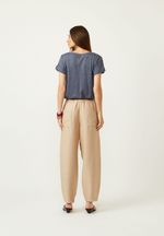 BLUSA ELBA MC - AZUL MARINHO