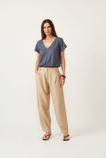 BLUSA ELBA MC - AZUL MARINHO