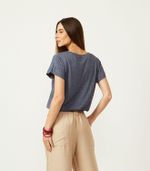 BLUSA ELBA MC - AZUL MARINHO