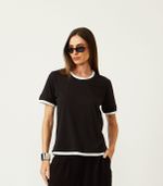 BLUSA SOBREPOSTA - PRETO