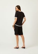BLUSA SOBREPOSTA - PRETO