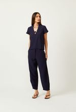 BLUSA BARCELONA - AZUL MARINHO
