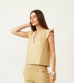 BLUSA CALVI-PALHA
