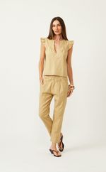 BLUSA CALVI-PALHA