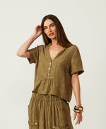 BLUSA GARDA-VERDE MILITAR