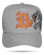 Boné Blck Brasil Snapback Dragon Fire