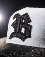 Boné Blck Brasil Snapback Logo Aba Shine