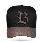 Boné Blck Brasil Snapback Logo Aba Shine
