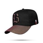 Boné Blck Brasil Snapback Logo Aba Shine