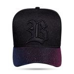 Boné Blck Brasil Snapback Logo Aba Shine