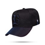 Boné Blck Brasil Snapback Logo Aba Shine